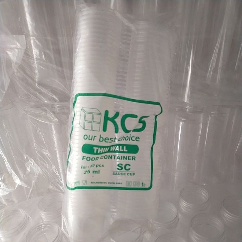 CUP SAOS 25ML /CUP SAMBAL 25ML