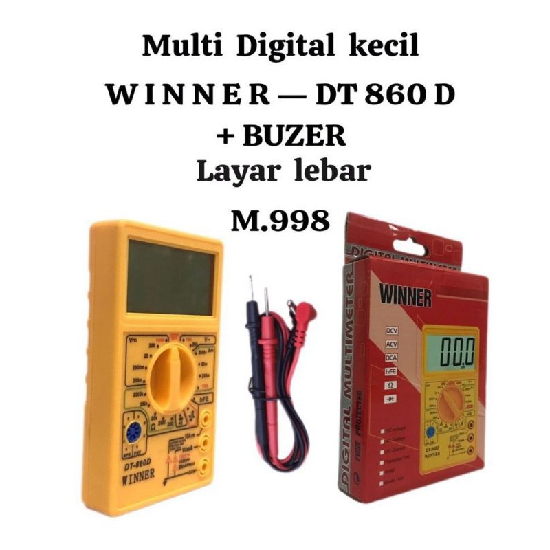 Multimeter Digital Winner DT-860D