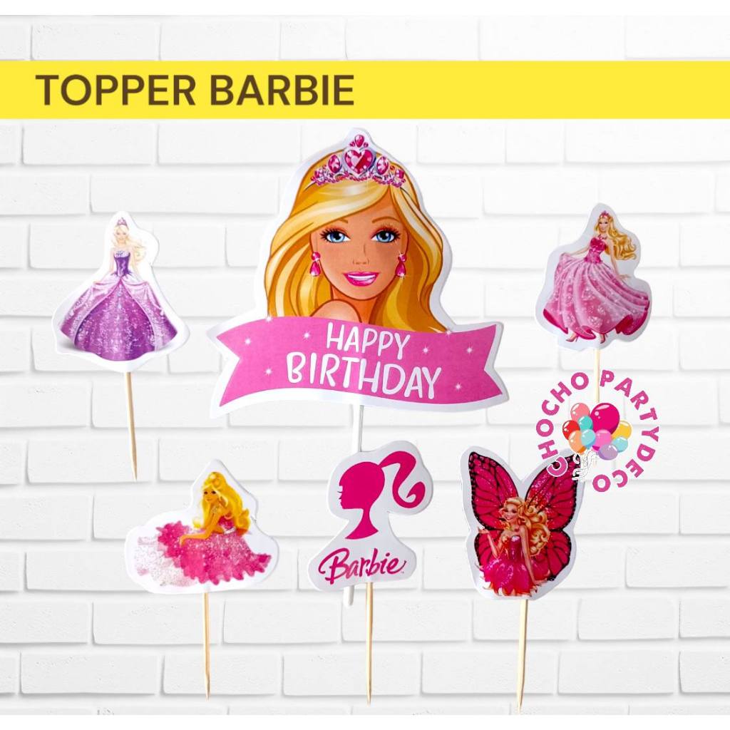 Topper BARBIE / Topper Kue Barbie Ken