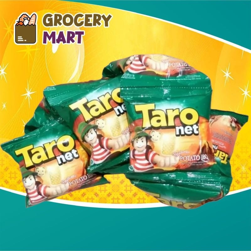 

( RENCENG ) Chiki Taro Net Potato BBQ 8gr Isi 10 PCS