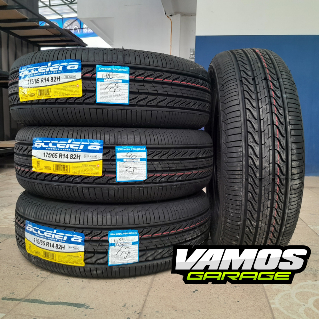 BAN MOBIL STANDAR ACCELERA ECO PLUSH 175 65 R14 BAN MOBIL STANDAR BRIO,AYLA,AGYA,SIGRA,CALYA DLL