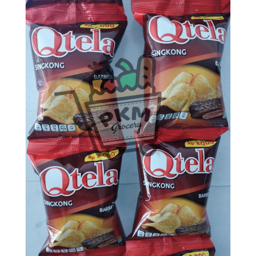 

[GROSIR] QTELA SINGKONG Rasa BBQ 23 gr isi 10 pcs /pack