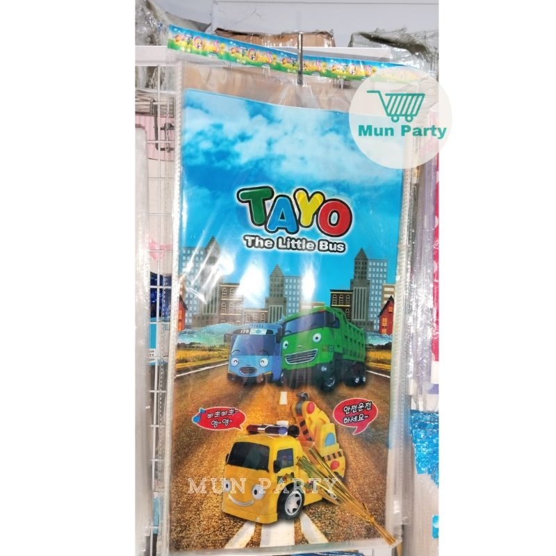 

Plastik Snack Ulang Tahun / Plastik Kado / Plastik Souvenir Bus Tayo