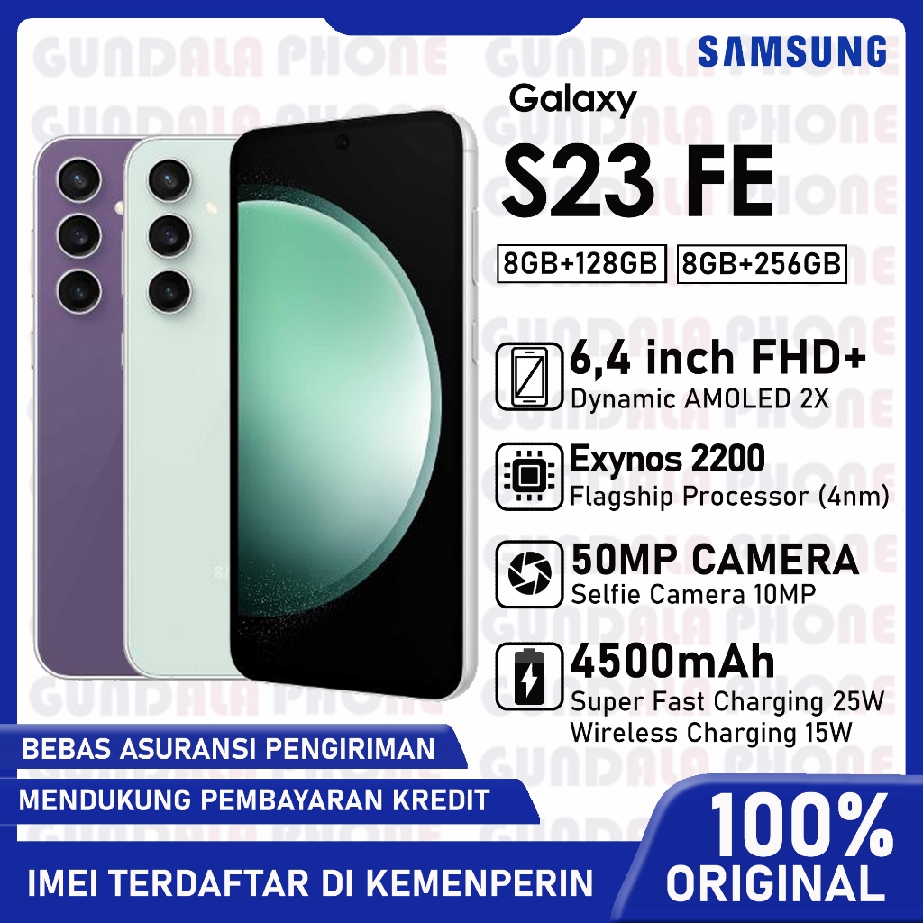 Samsung Galaxy S23 FE 8/256 - Garansi resmi