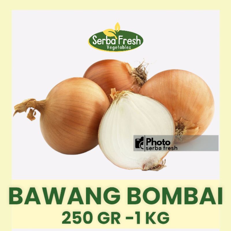 

BAWANG BOMBAI | 250GR & 500GR | SERBA FRESH | BOMBAY