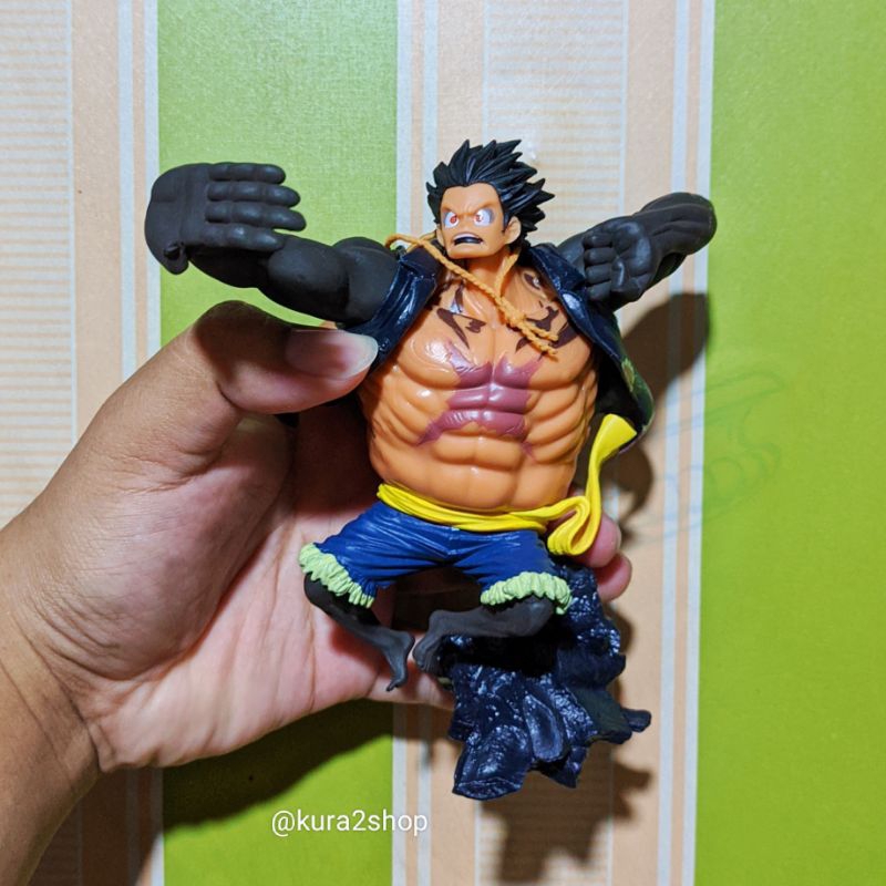 Action Figure Luffy Gear 4 King Kong Gun Onepiece