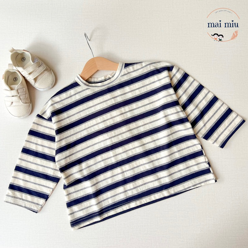 Maimiu - Yuji  Tshirt Korean Top - Baju Anak Unisex (4-9 tahun)