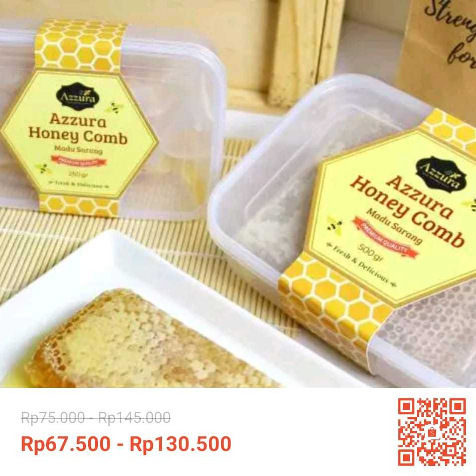 

MADU AZZURA -MADU SARANG - HONEY COMB - RAW HONEY PREMIUM ASLI DAN MURNI