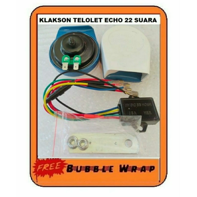 KlaksonTeloletEcho22SuaraUntukMobilMotor