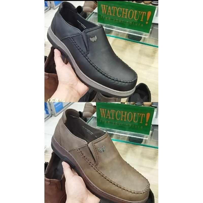 WATCHOUT - Sepatu Slip On Pria Ori