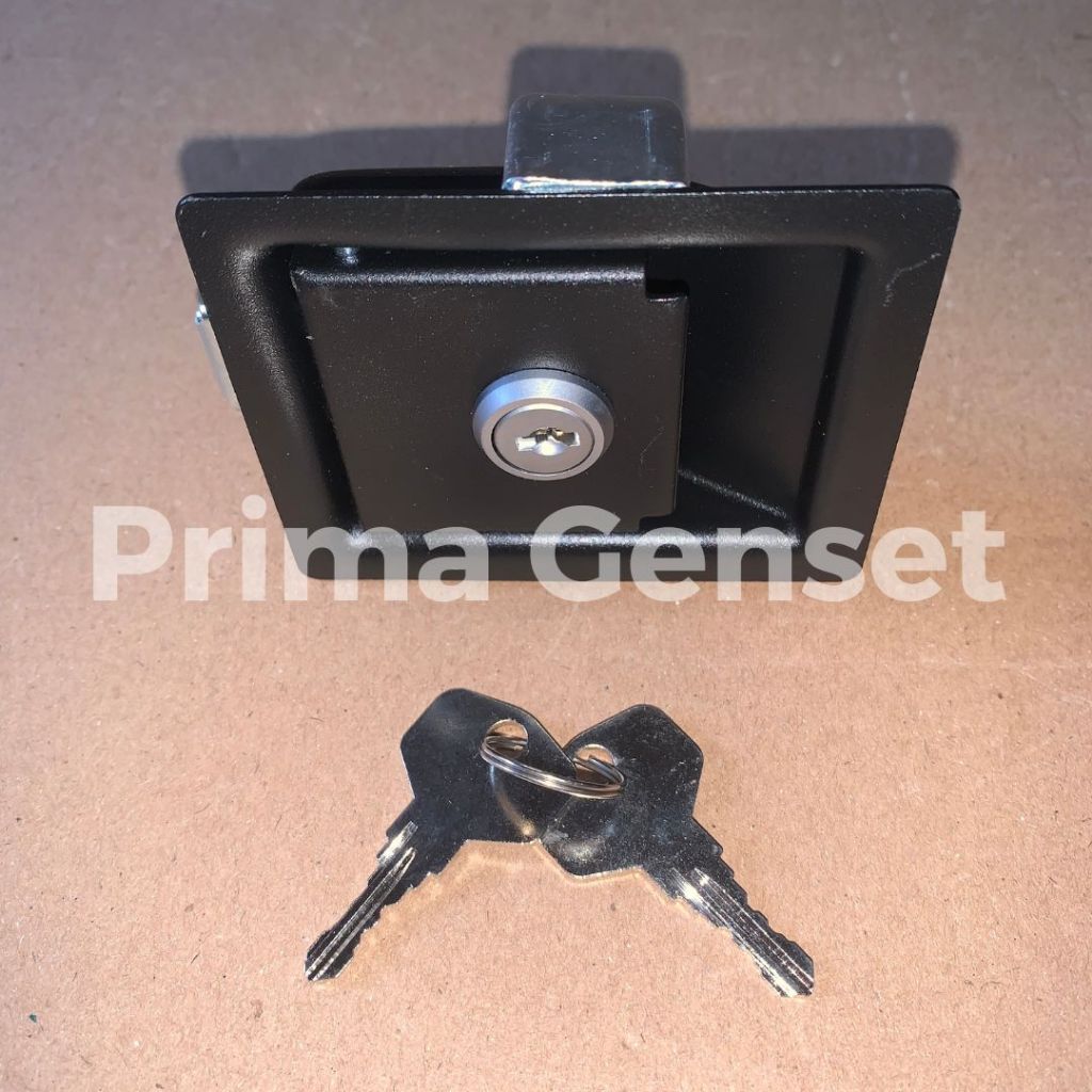 Door Lock / Doorlock Hitam Besi Kecil Genset