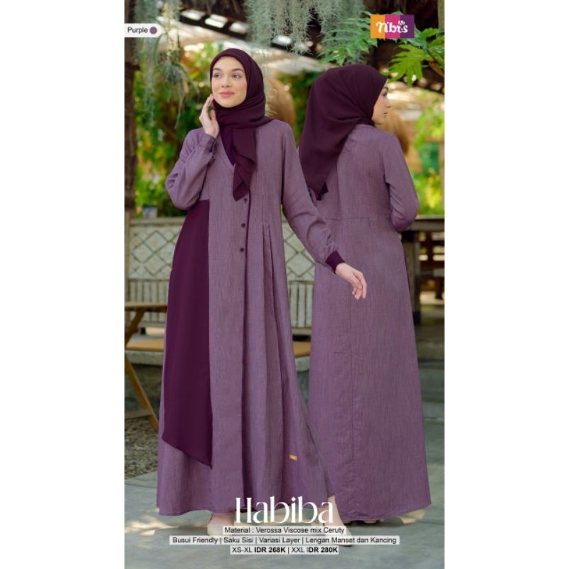 PROMO GAMIS NIBRAS HABIBA COUPLE