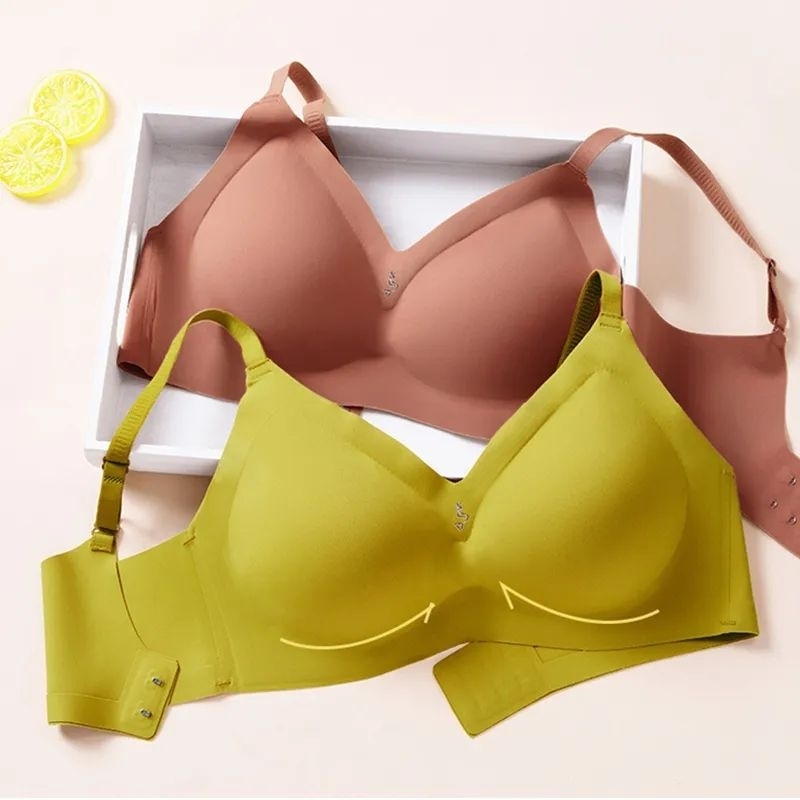SNAKE Seamless Bra Tanpa Kawat - BH tanpa jahitan busa tebal