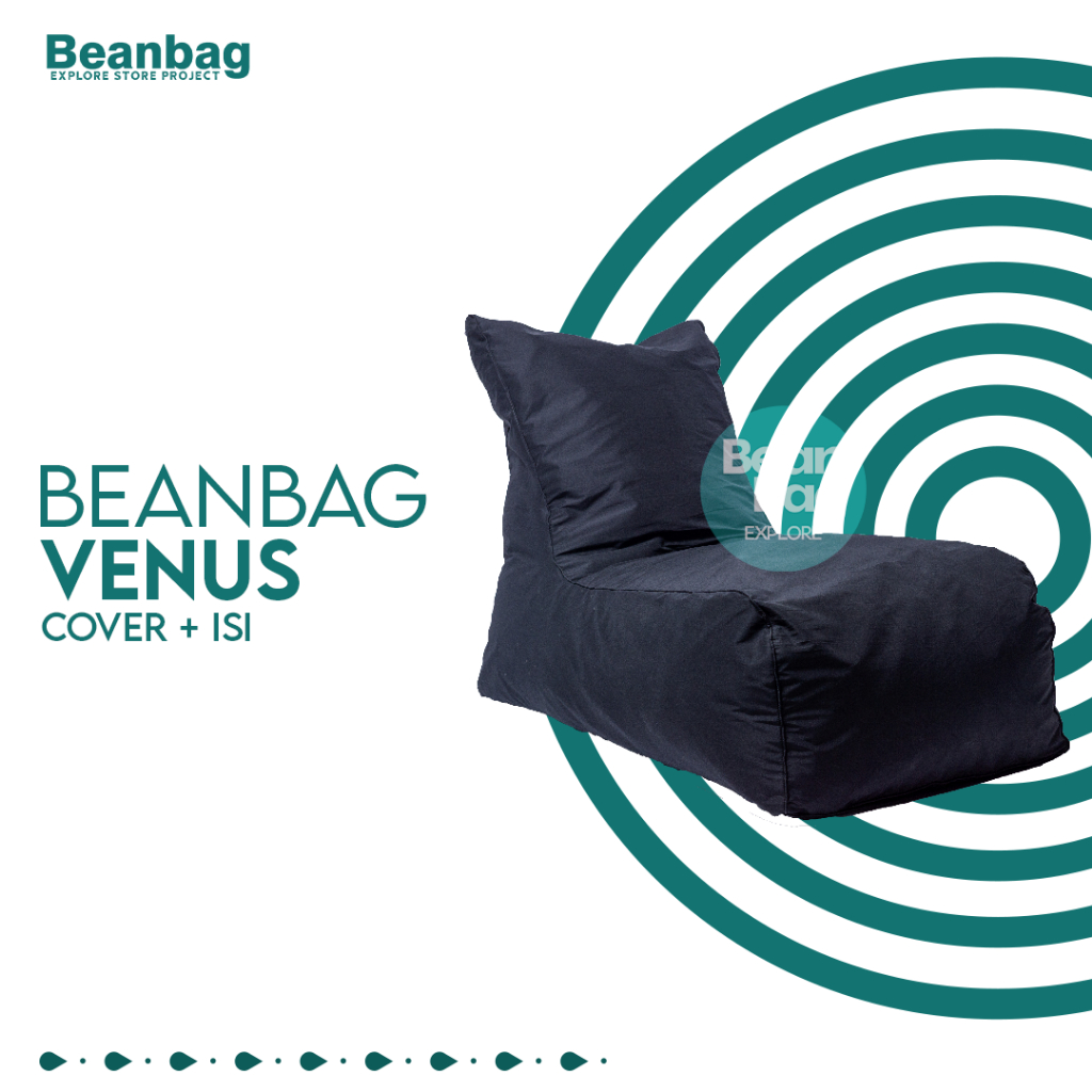 BEAN BAG SOFA BEAN BAG LOUNGE TERMASUK ISI BEANBAG PREMIUM - EXPLORE STORE PROJECT