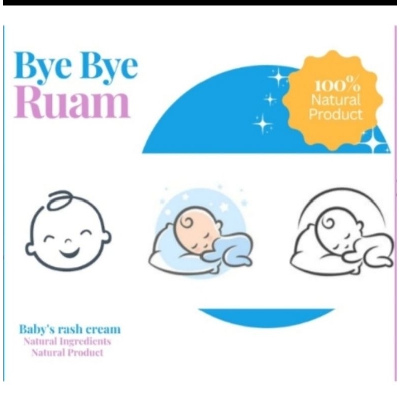 bye bye ruam- Obat ruam/obat ruam popok ampuh untuk bayi/obat ruam kulit bayi/obat ruam anak/obat ru