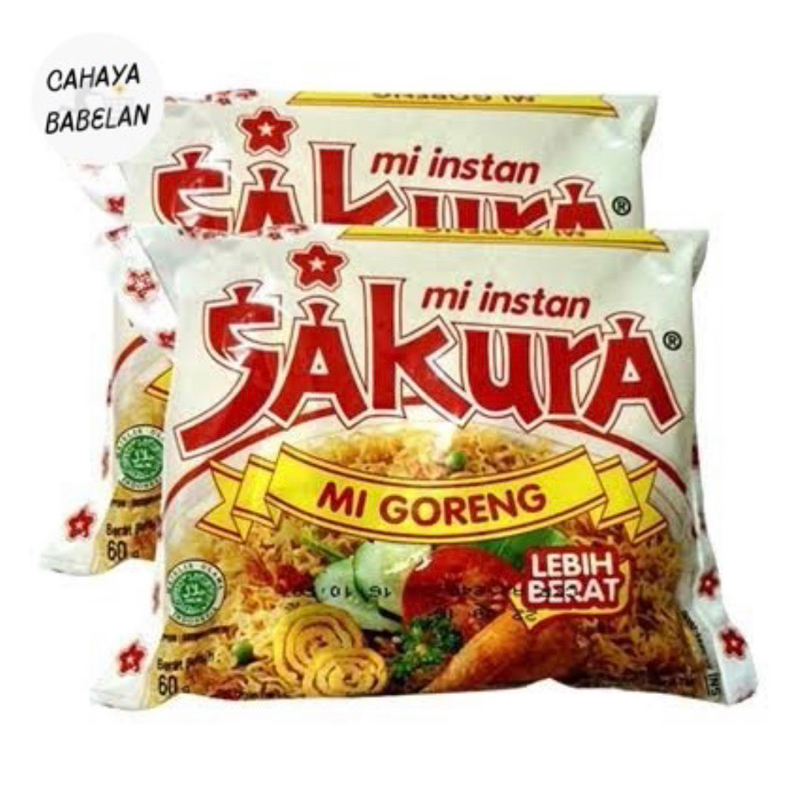 

Mie Sakura Goreng / Dus isi 40 Bungkus