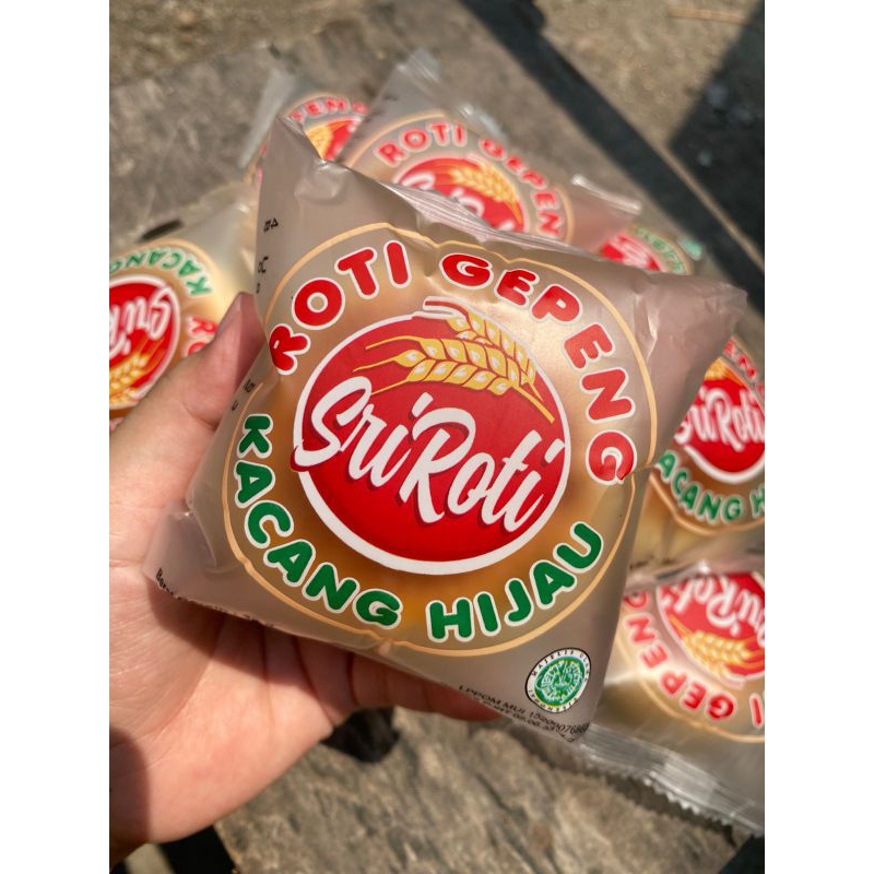 

SRI ROTI 1 PACK isi 10 pcs(roti gepeng aneka rasa)