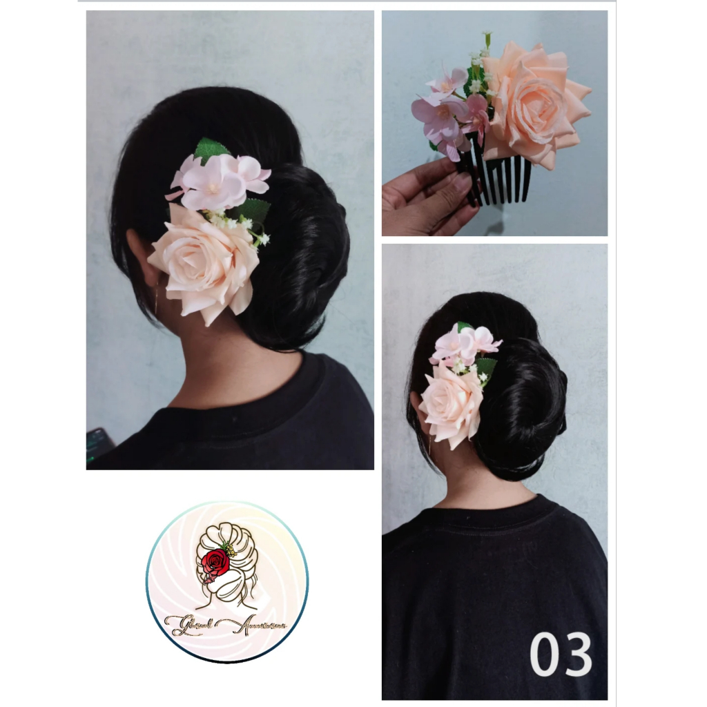 Sirkam Rambut / Sanggul / Sirkam Bunga