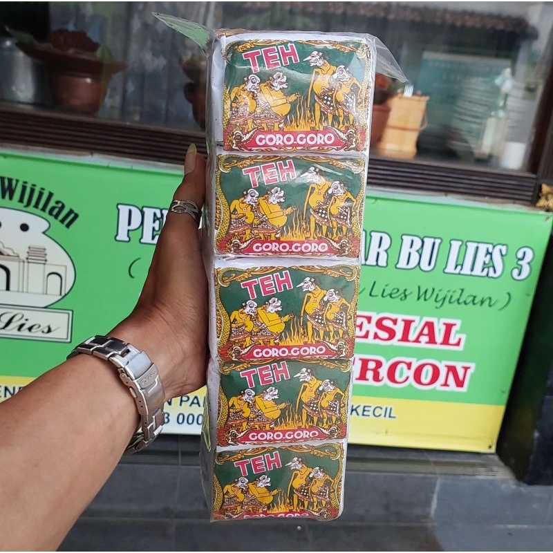 

teh goro - goro hijau (1 pack isi 5 pcs)