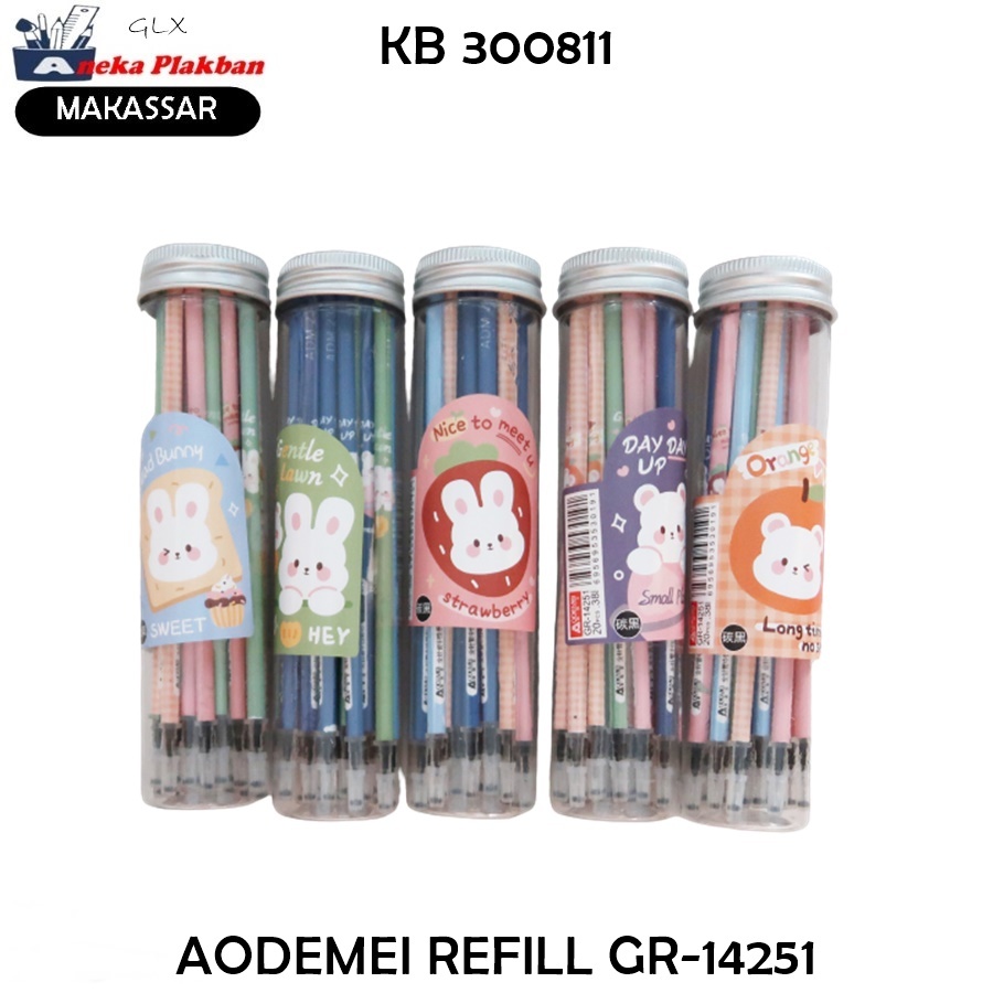 

[TAB/20PCS] AODEMEI REFILL GEL PEN GR-14251 ISI PENA GEL