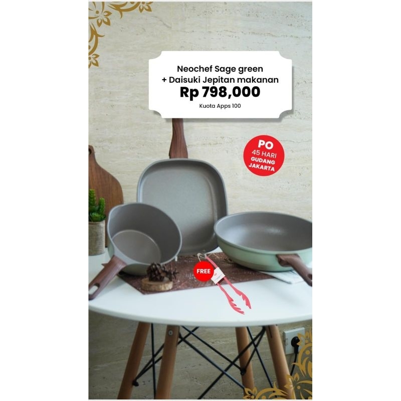 Neochef Sage Green
