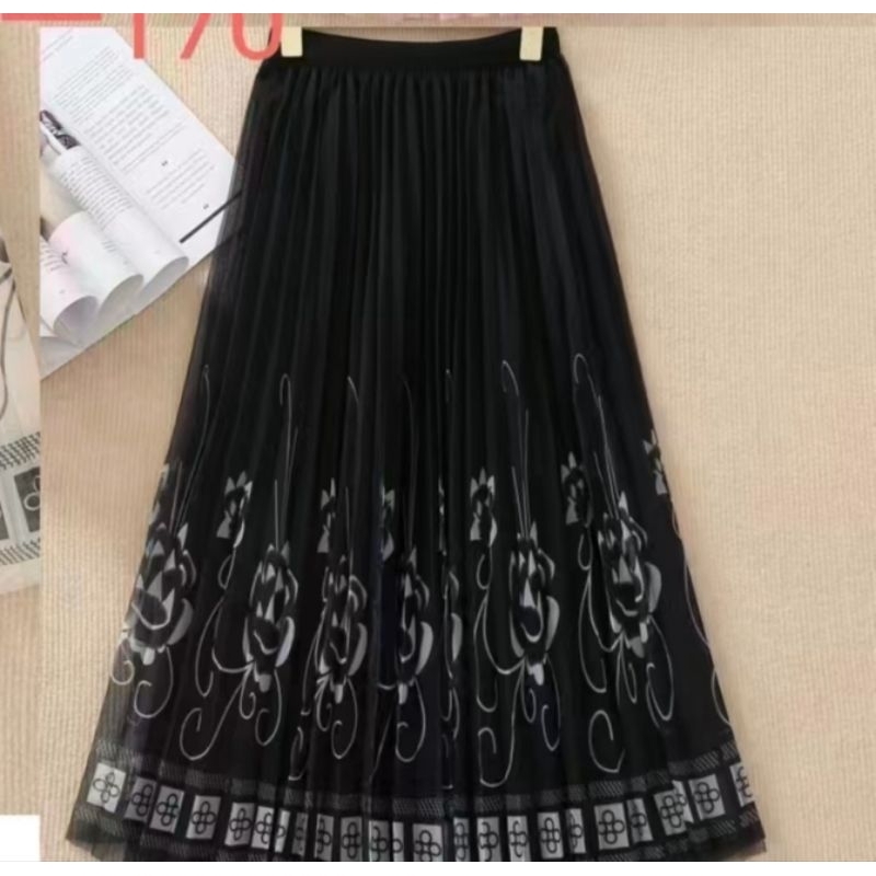 Rok tutu motif bunga anak