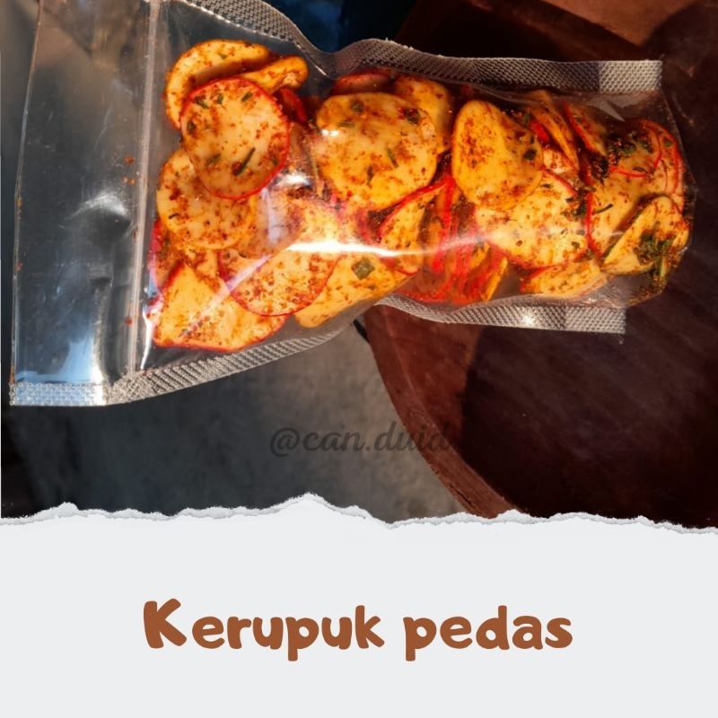 

Kerupuk Pedas 60 gram