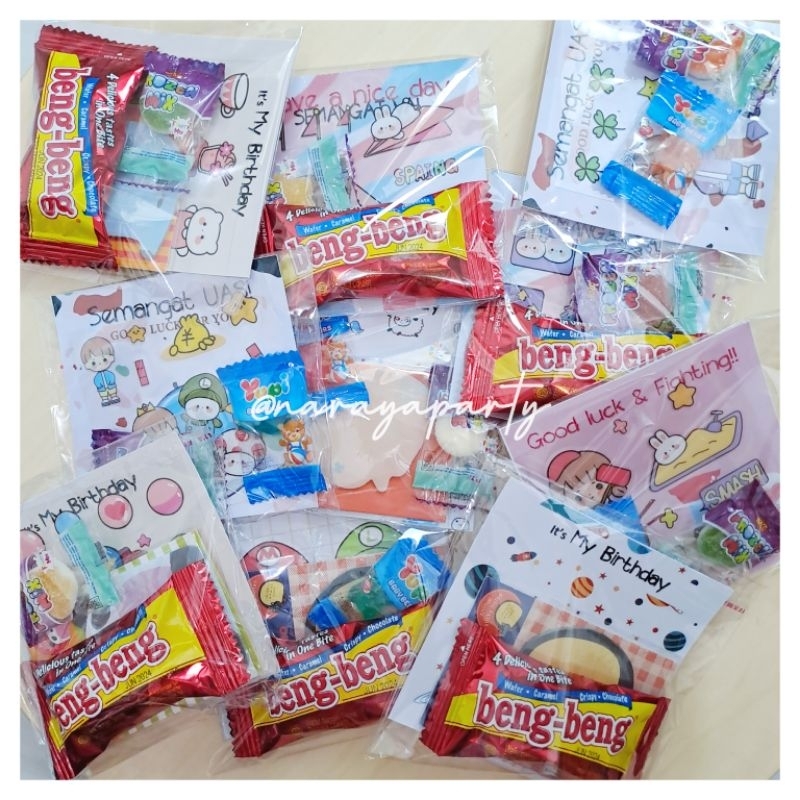 

mini gift snack lucu