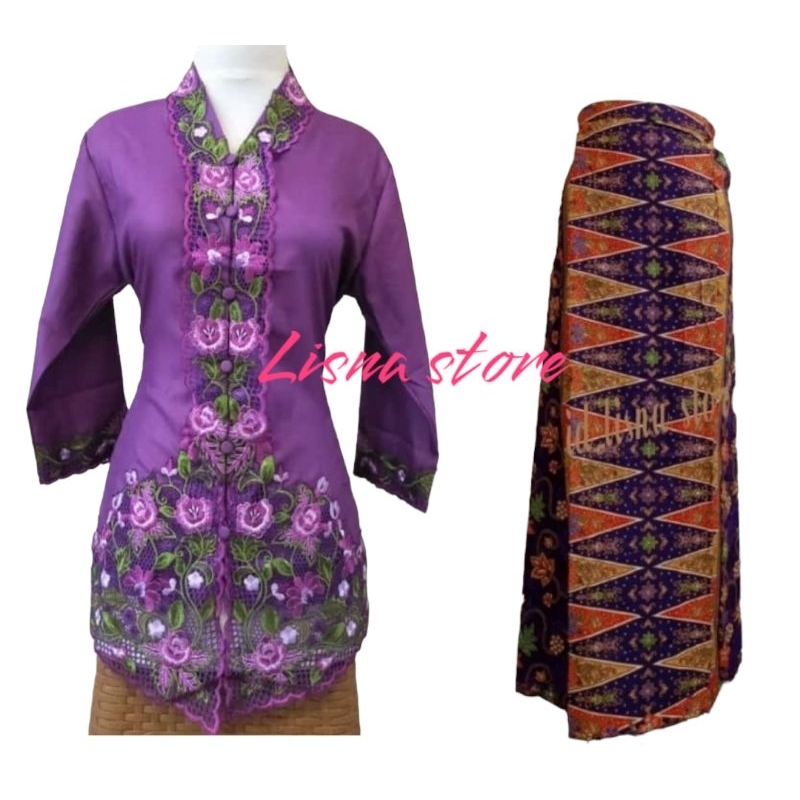 Set Kebaya Encim Modern Kebaya Encim Adat Kebaya Encim Betawi