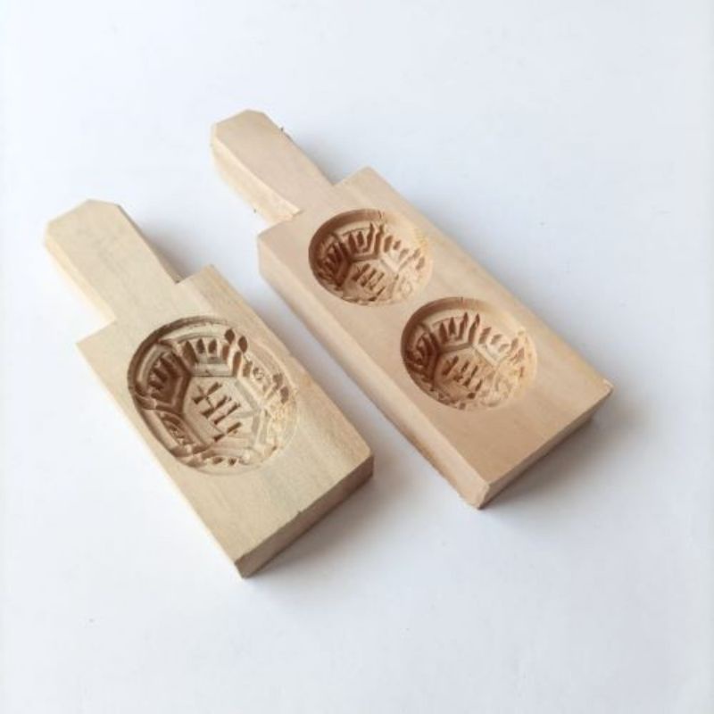 Cetakan Kue Thok Kue Ku Kue Tok / Cetakan Kue Ang Ku Bahan Kayu