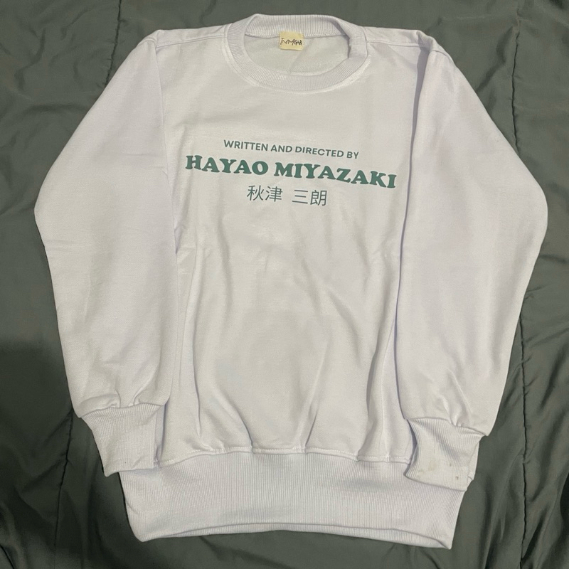 Inkmagine Hayao Miyazaki Sweater Crewneck