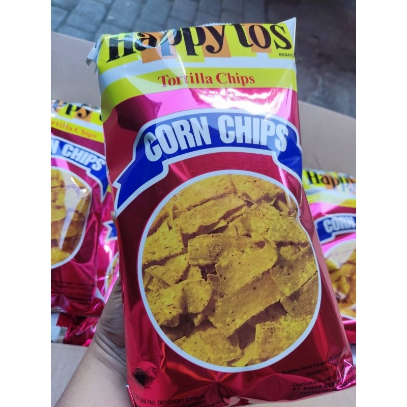 

Happy Tos Tortilla Chips / Snack Jagung 160g / Snack Murah / Happytos