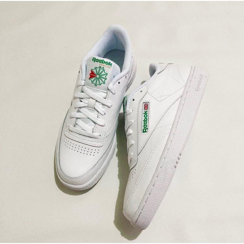 Reebok Club C 85 Classic White Green