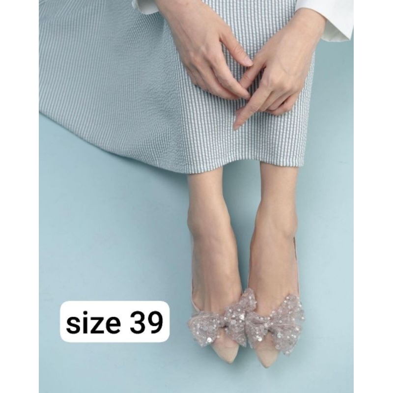 Ittaherl Jewel Lilac 40mm Thinheels Size 39 BNIB