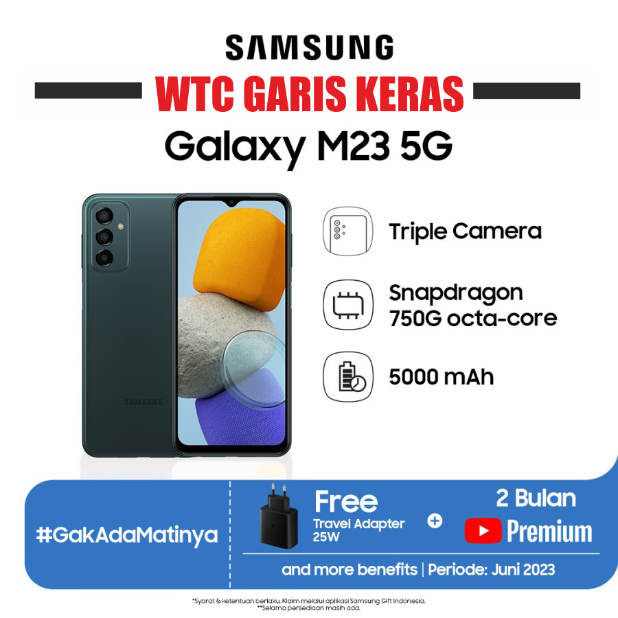 SAMSUNG GALAXY M23 5G 6/128GB