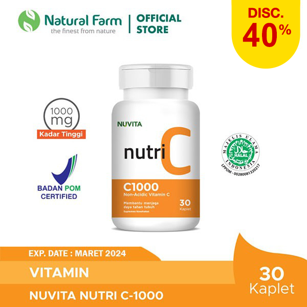 Nuvita Nutri C 1000 mg [Exp. Date 03/24]