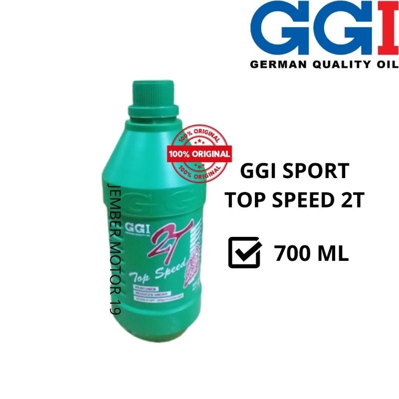 OLI MOTOR/ OLI SAMPING/ OLI 2 TAK GGI SPORT TOP SPEED 2T 700 ML BULAT ORIGINAL