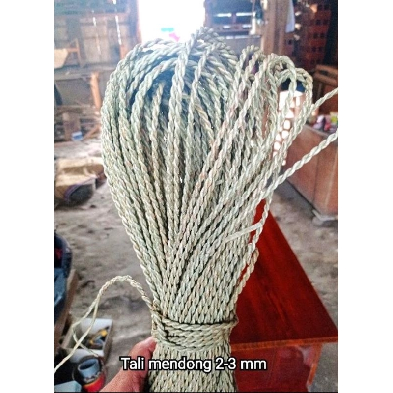 tali mendong bahan kerajinan dan dekorasi