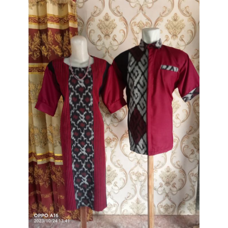 couple keluarga tenun Jepara