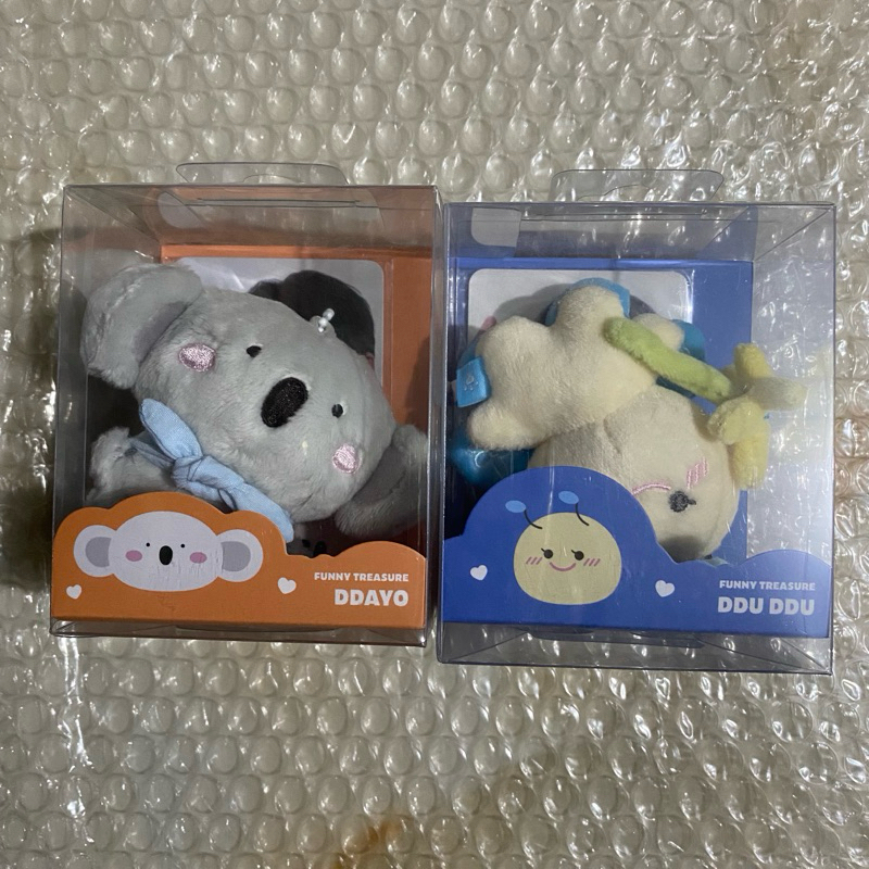 [READY] Plush Keyring MD Funny Treasure Ddayo DduDdu Ddu Ddu Haruto Junkyu doll bagcharm bc