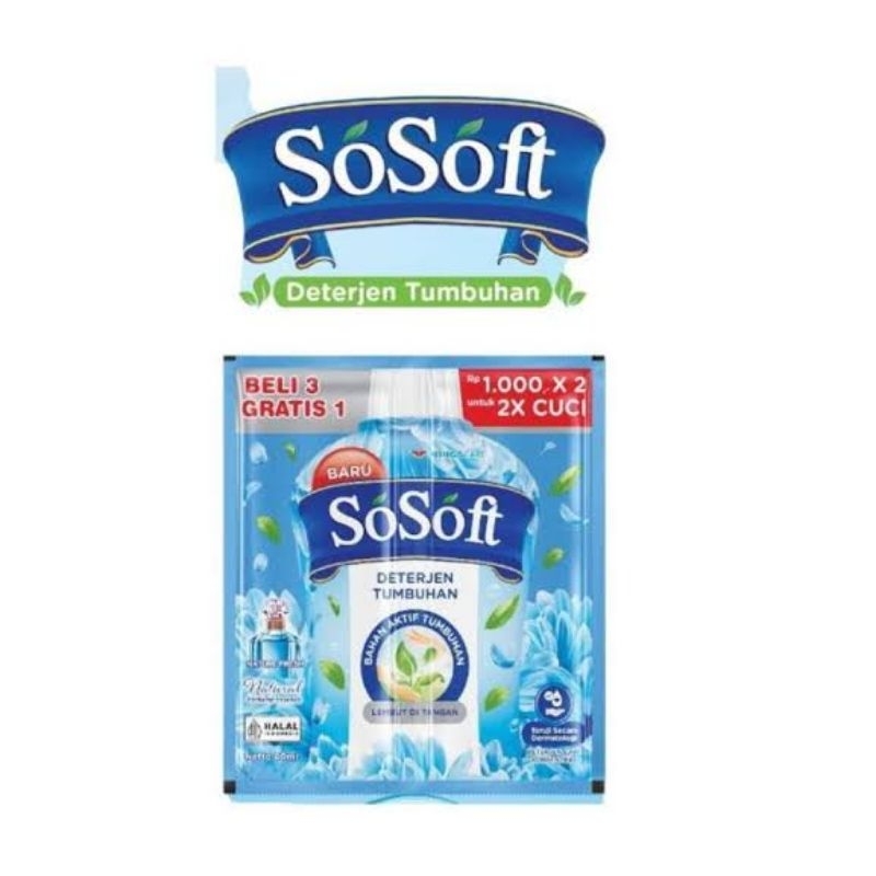 Detergent So Soft renceng