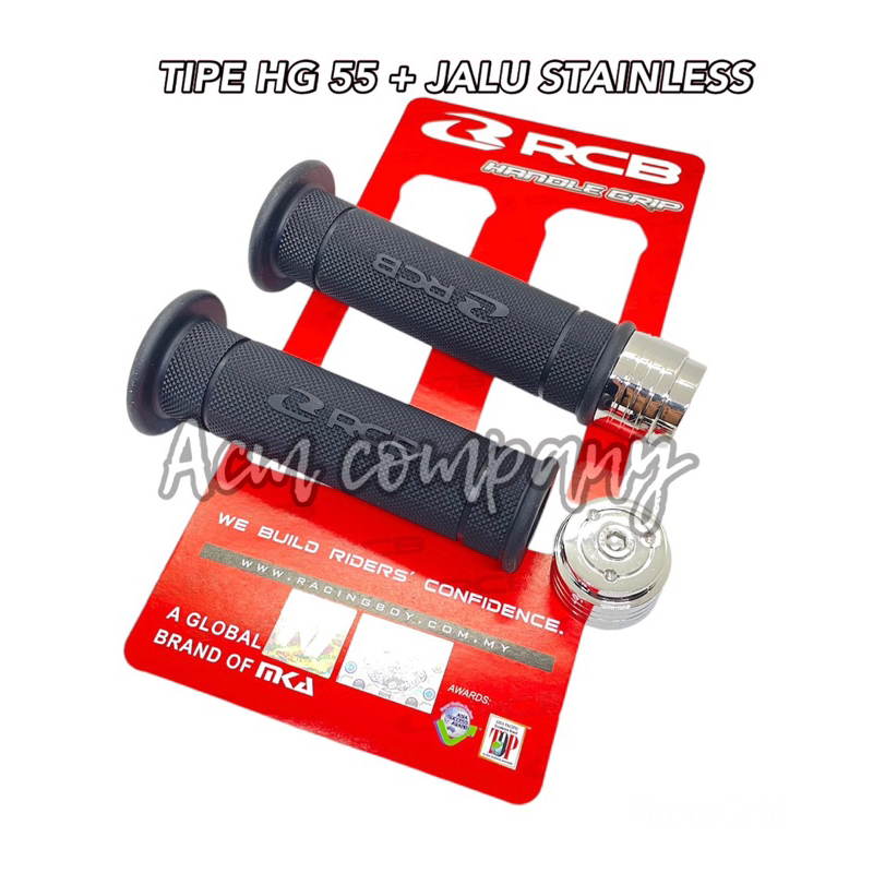 ACC VARIASI VARIO160 - PAKET GRIP RCB + JALU BANDUL STENLIS