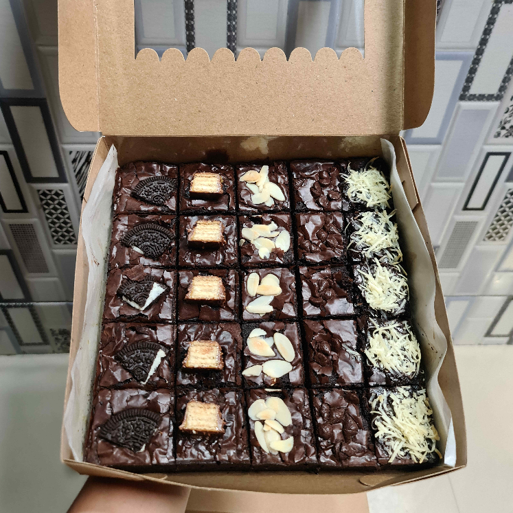 

Brownies Ocong 20x20 | Fudgy Brownies | Brownies Panggang