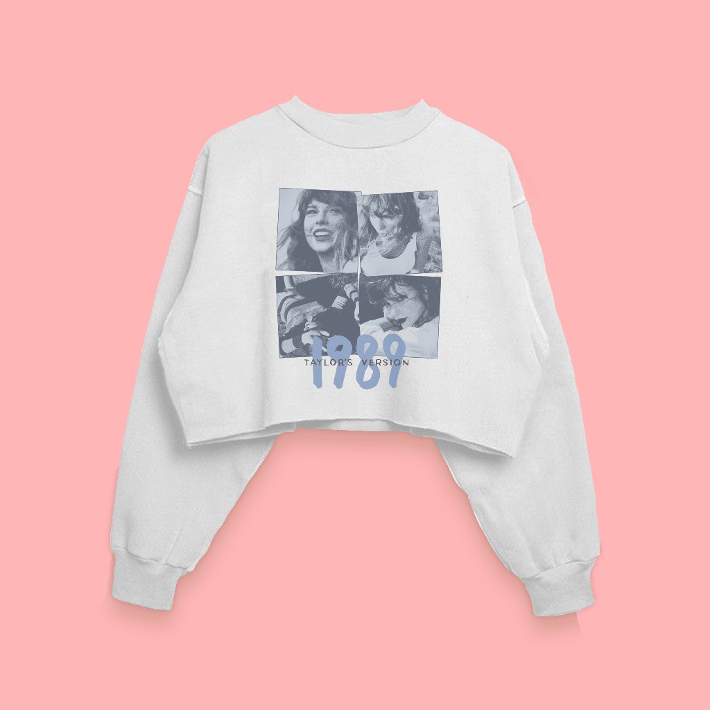 Sweater Crop Taylor,s Version 1989 Vintage Style Oversize Crop