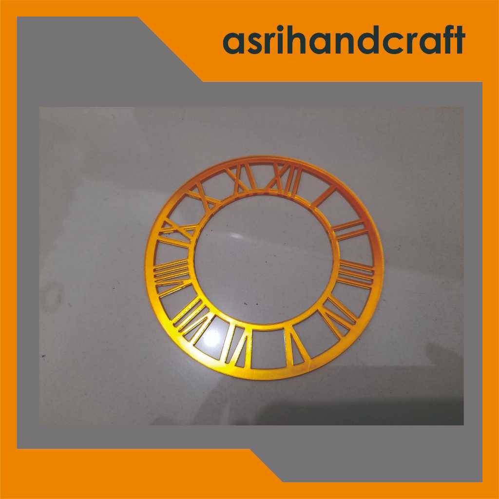 JAM ANGKA ROMAWI HIASAN MAHAR/ JAM DEKORASI MAHAR