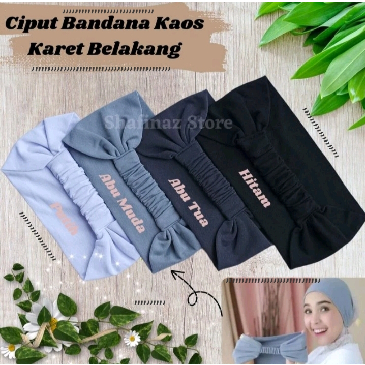 CIPUT BANDANA KAOS PREMIUM CIPUT BANDANA