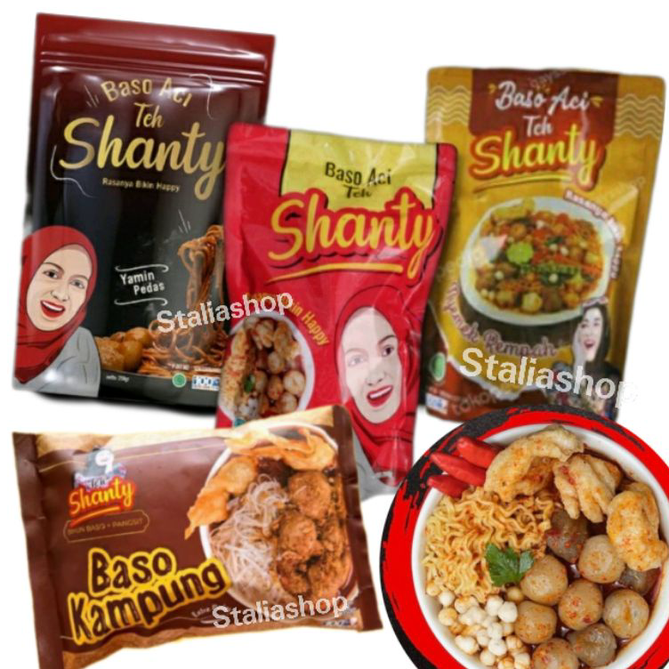 

➾❃❇ Baso Aci Teh Shanty Nyemek Yamin Pedas Teh Shanty Baso Kampung