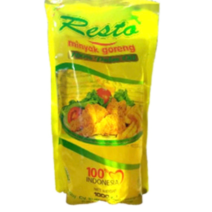 

➡✡✼ RESTO 1L Minyak Goreng refil/pouch