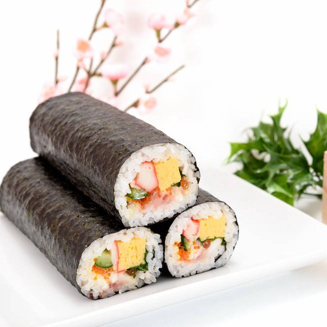 

➙➼✦❃ MANJUN Sushi Nori Kimbab 50 S Halal │ Nori Gimbab Import Lembar Rumput Laut--