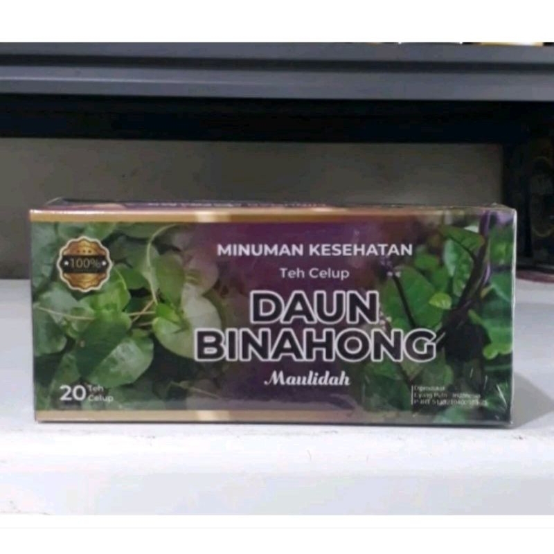 

TEH CELUP HERBAL DAUN BINAHONG ISI 20 KANTONG